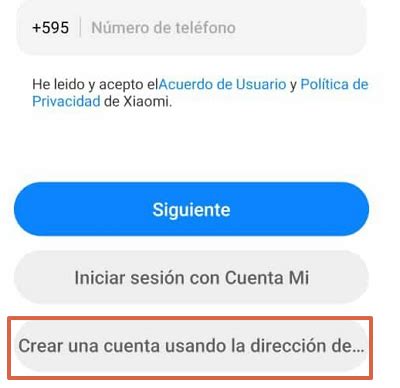 entrar en mi cuenta xiaomi.
